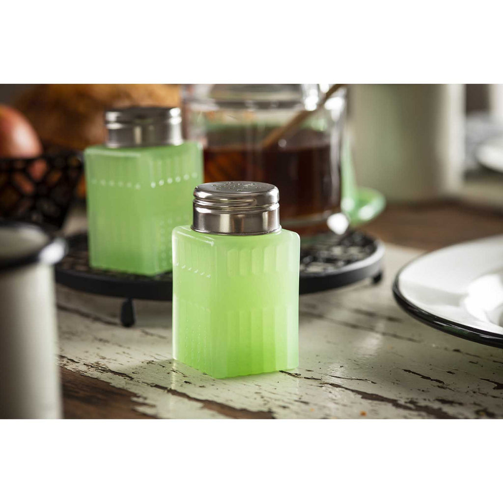 Jadeite Glass Collection Salt and Pepper Shaker - touchGOODS