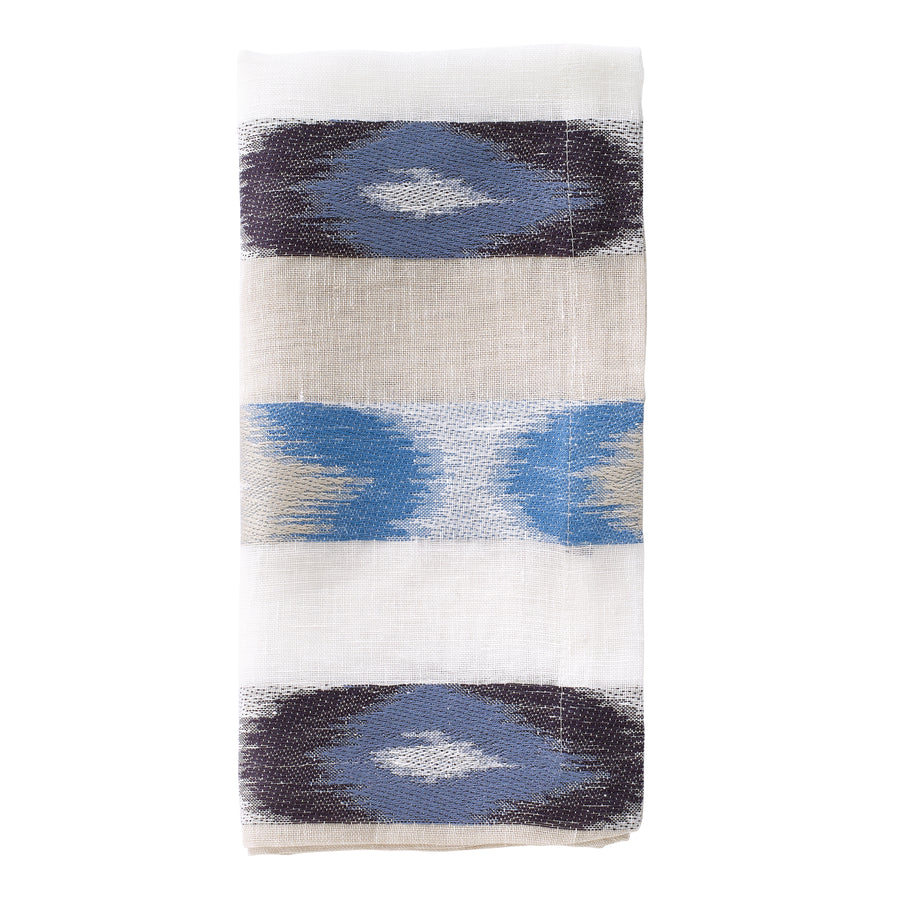 Ikat Linen Napkins - touchGOODS