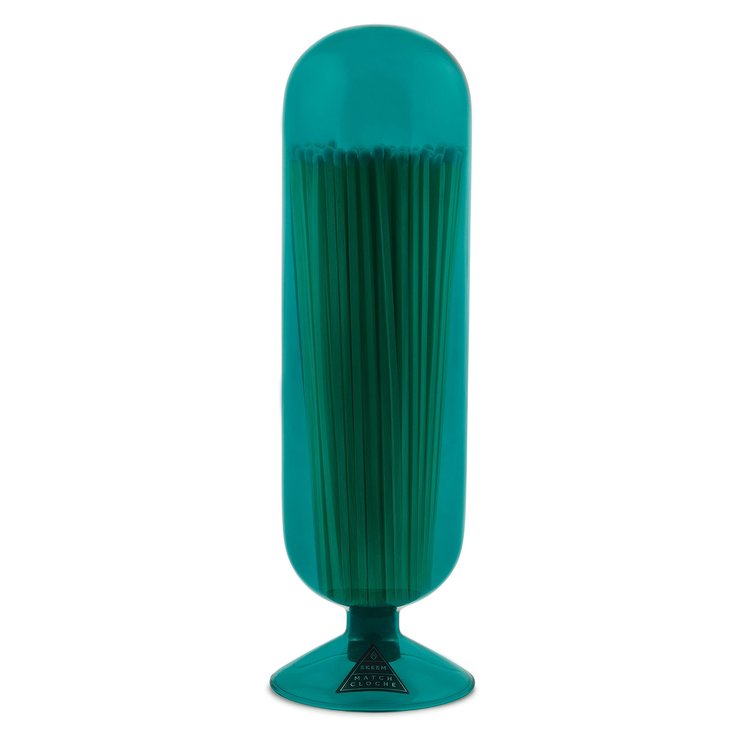 Teal Fireplace Match Cloche - touchGOODS