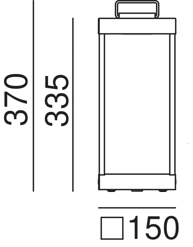 LANTERNE Outdoor Lantern Ground Light 267.01 - touchGOODS