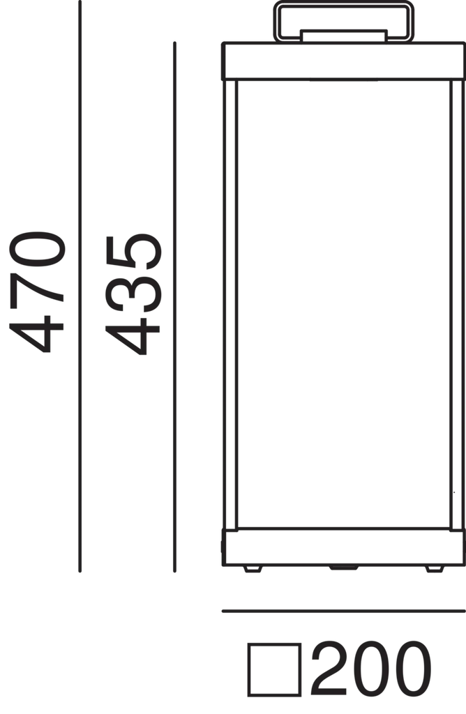 LANTERNE Outdoor Lantern Ground Light 267.02 - touchGOODS