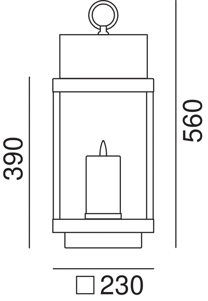 LANTERNE Outdoor Lantern Ground Light 265.01 - touchGOODS