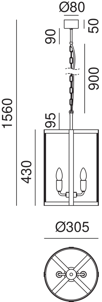LONDON Pendant 205.35.FF - touchGOODS