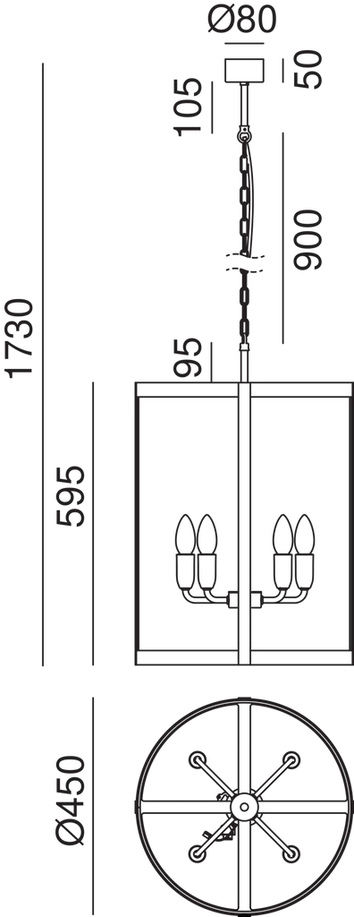 LONDON Pendant 205.36.FF - touchGOODS