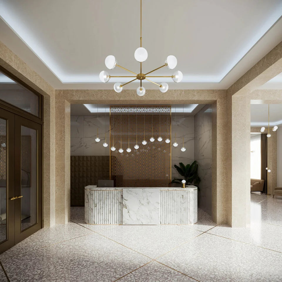 MOLECULE 8 Light Chandelier 275.08 - touchGOODS