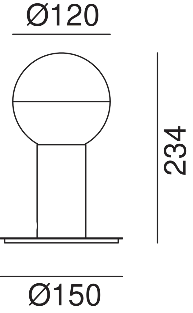 MOLECULE Table Lamp 275.10 - touchGOODS