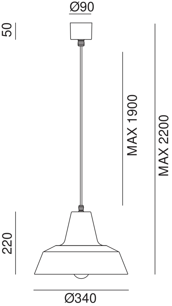 OFFICINA Pendant Light 268.10 - touchGOODS