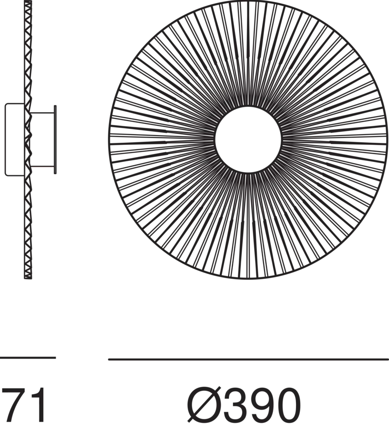 PLIÉ Wall Light 284.04.ON - touchGOODS