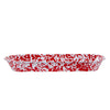 Red Swirl Oval Basket - touchGOODS