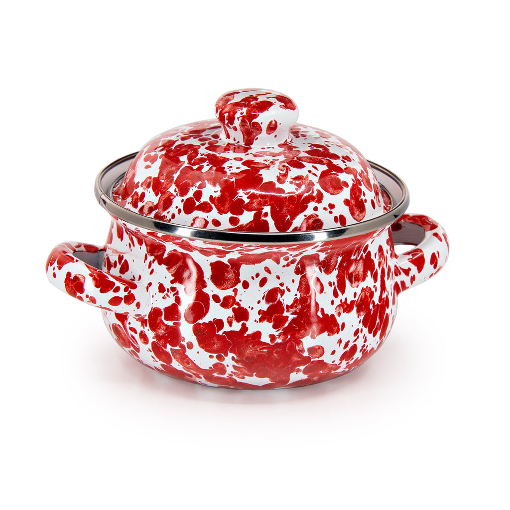 Red Swirl Petite Tureen - touchGOODS