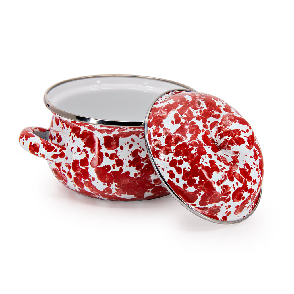 Red Swirl Petite Tureen - touchGOODS