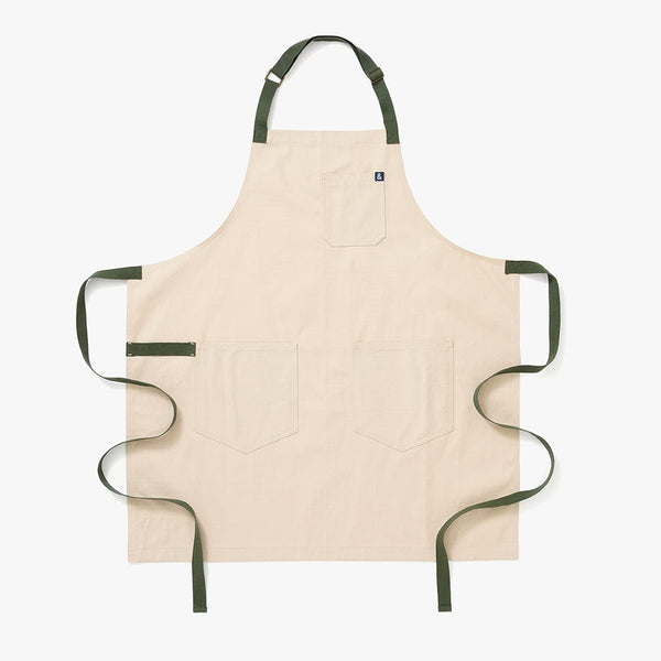 The Essential Apron -Sage White - touchGOODS