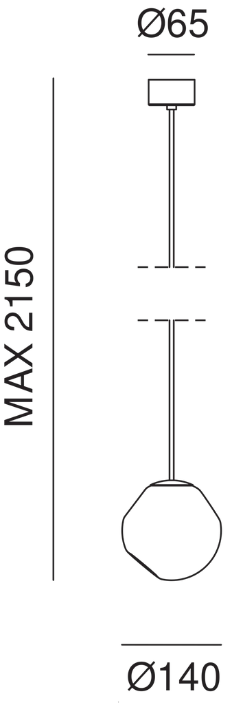 STONE Pendant Light 290.01 - touchGOODS