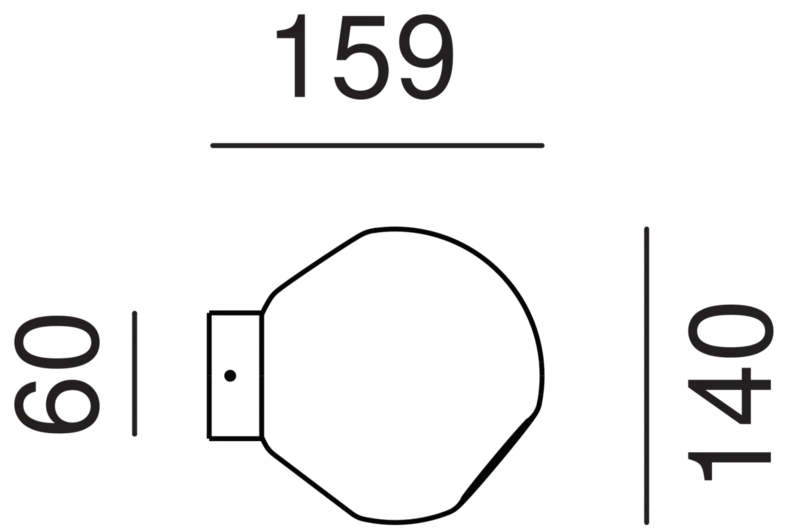 STONE Wall Light 290.03 - touchGOODS