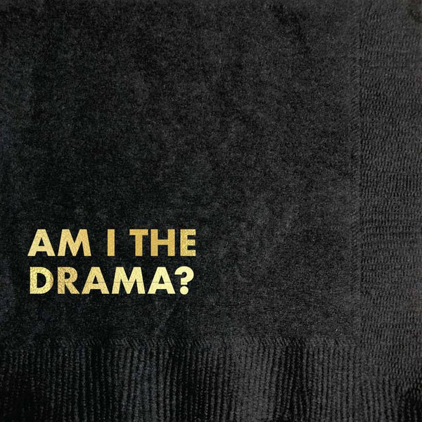 The Drama Cocktail Napkin - touchGOODS