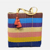 Recycled Plastic Cesta Tote Ex-large ~ Multicolor Stripe - touchGOODS