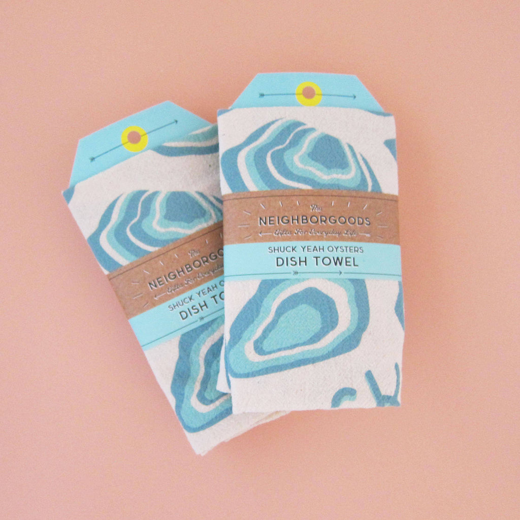 Shuck Yeah Oyster Dish Towel - touchGOODS