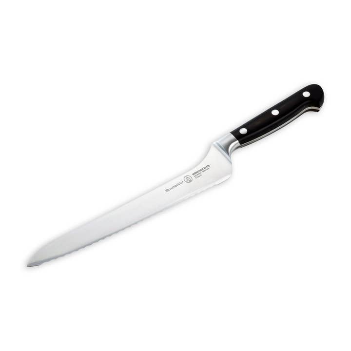Meridian Elite Scalloped Offset Knife - 8" - touchGOODS