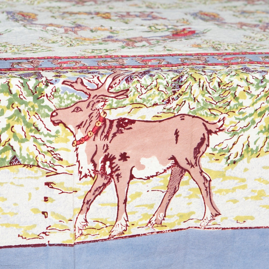 Renne Grey/Blue Tablecloths - touchGOODS