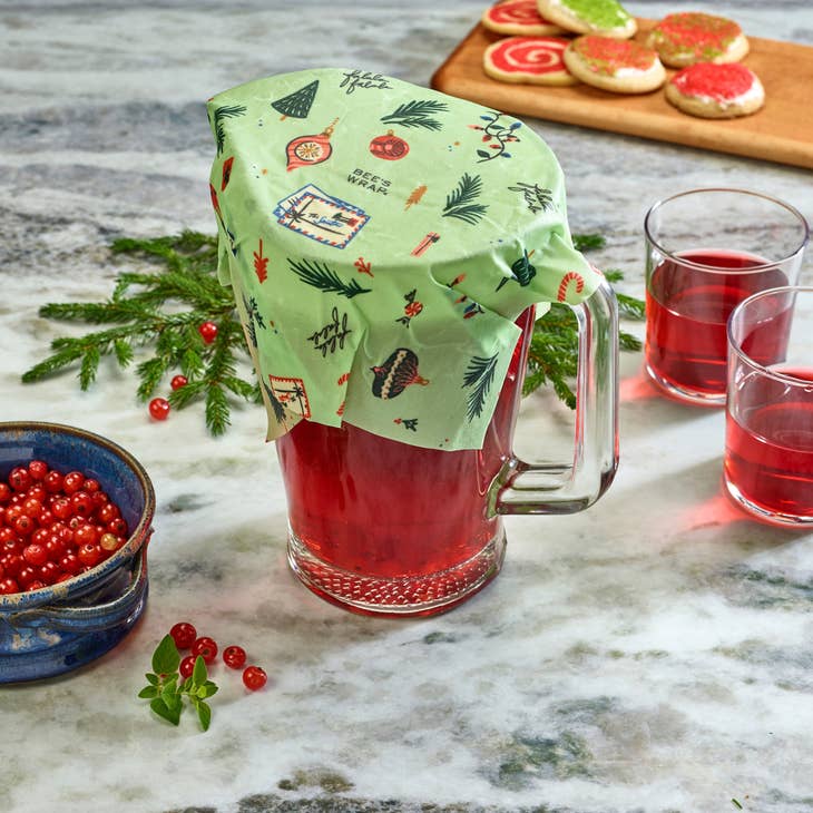 Holiday Buzz Bee's Wrap - Assorted 3 Pack - touchGOODS