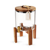 Modern Manor Wood & Glass Drink Dispenser - touchGOODS