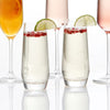 Pure Stemless Champagne Flute 8.3oz Set of 6 - touchGOODS