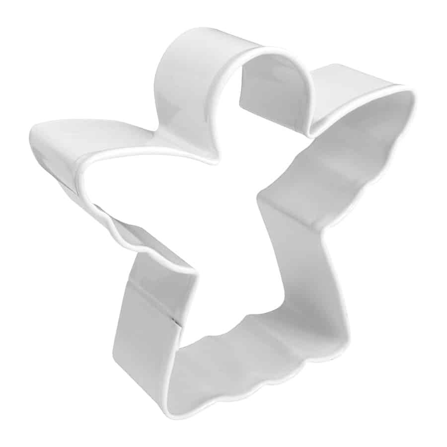 Angel Cookie Cutter (White, 3") - touchGOODS