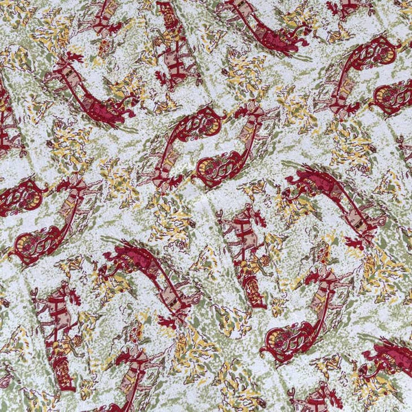 Renne Reindeer Red & Green Runner - touchGOODS