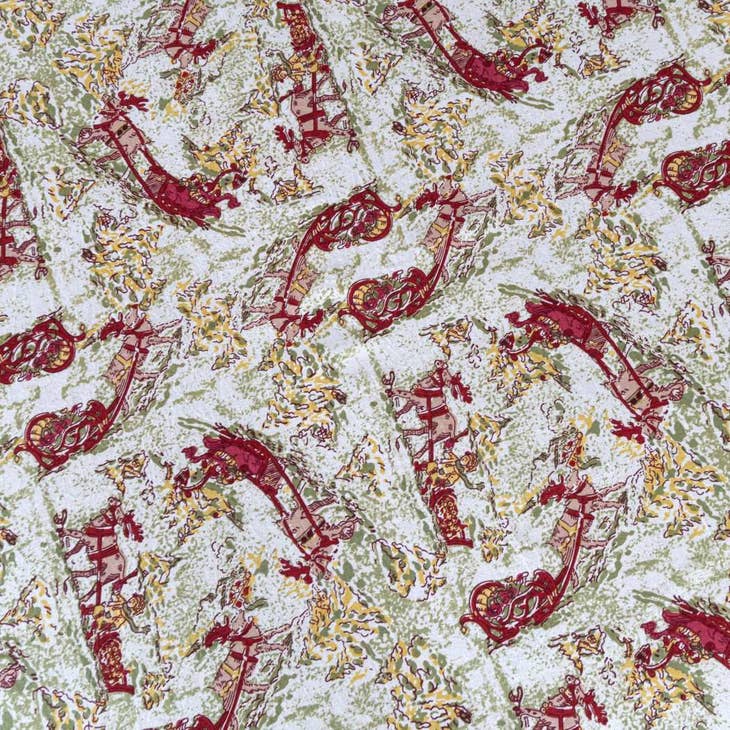 Renne Reindeer Red & Green Runner - touchGOODS