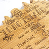 Destination Long Island Shaped Bamboo Serving and Cutting Board - touchGOODS