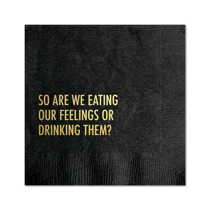 Drinking Feelings Cocktail Napkin - touchGOODS