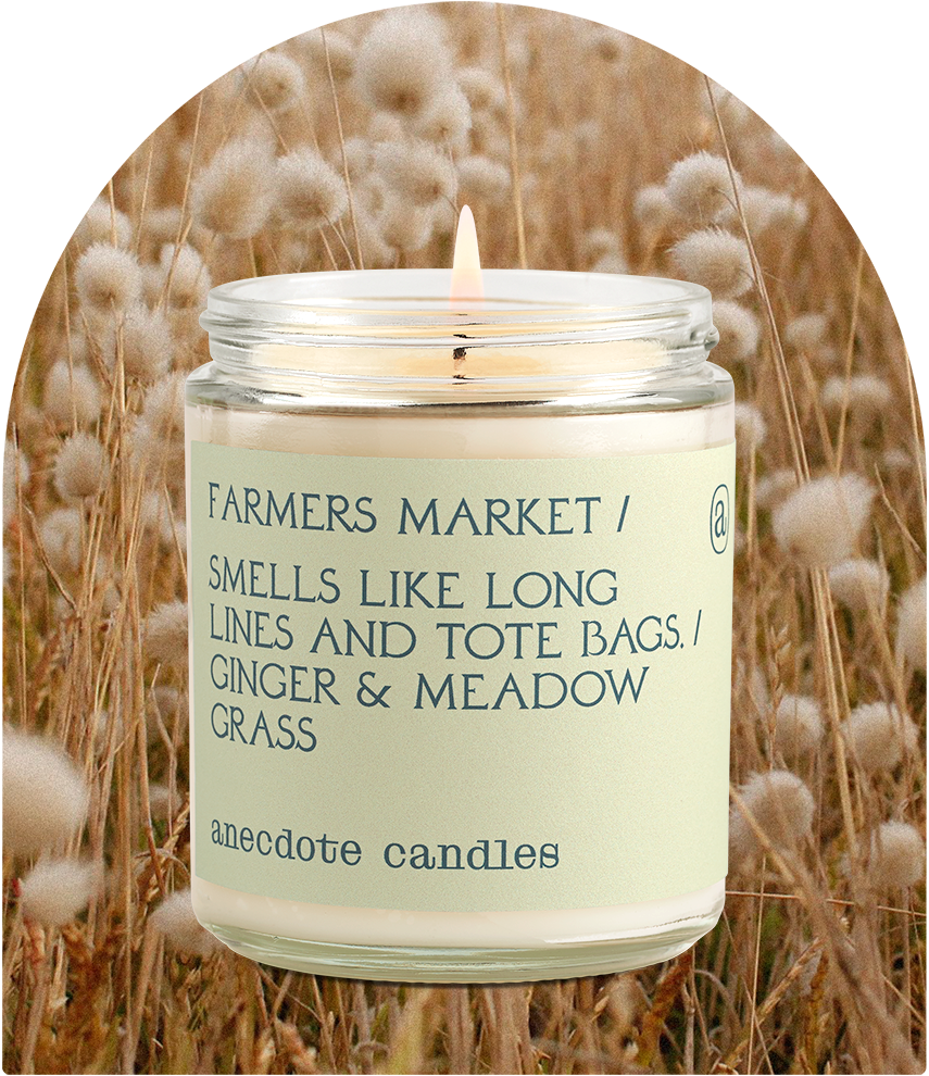 Farmers Market (Ginger & Meadow Grass) Candle - touchGOODS