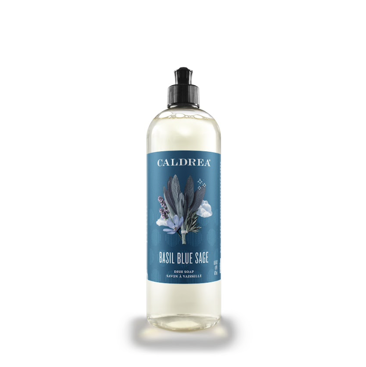 Blue Basil Sage Biodegradable Dish Soap with Bark & Aloe - touchGOODS