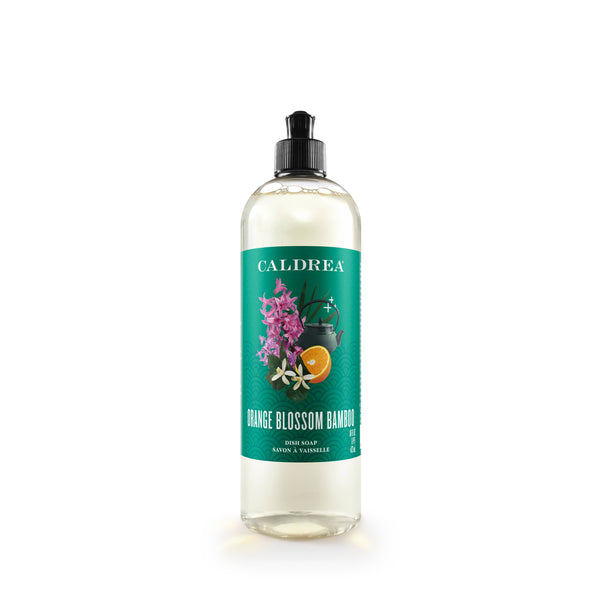 Orange Blossom Bamboo Dish Soap with Aloe & Orange Peel Oil - touchGOODS