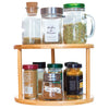 2 Tier Bamboo Lazy Susan - touchGOODS