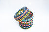 Boxi Cylindrical Containers - Set of 3 - Multi Color Striped - touchGOODS