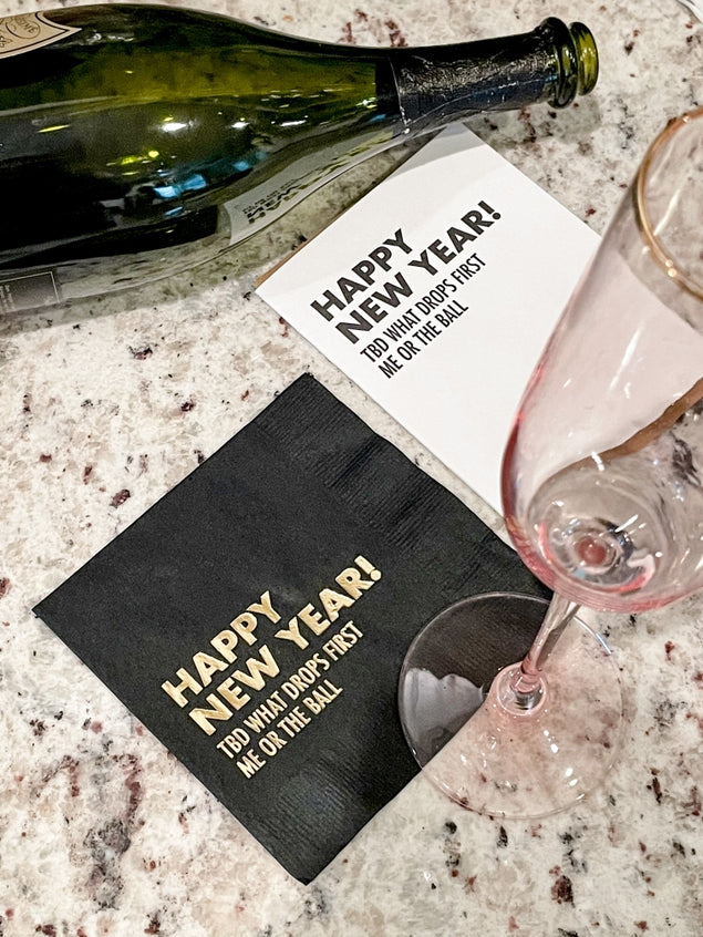 Ball Drop Cocktail Napkin - touchGOODS