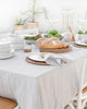 Light Gray Linen Tablecloth - touchGOODS