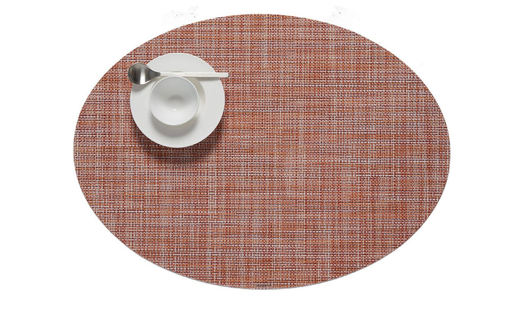 Mini Basketweave Oval Placemats - touchGOODS