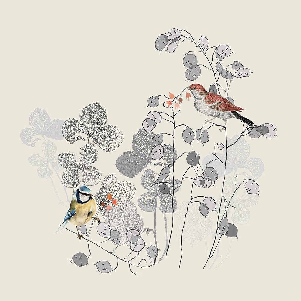 Monochrome Fusain Napkin, Cotton-Linen Blend - touchGOODS