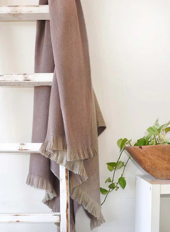 Alpaca Double Sided Throw - touchGOODS