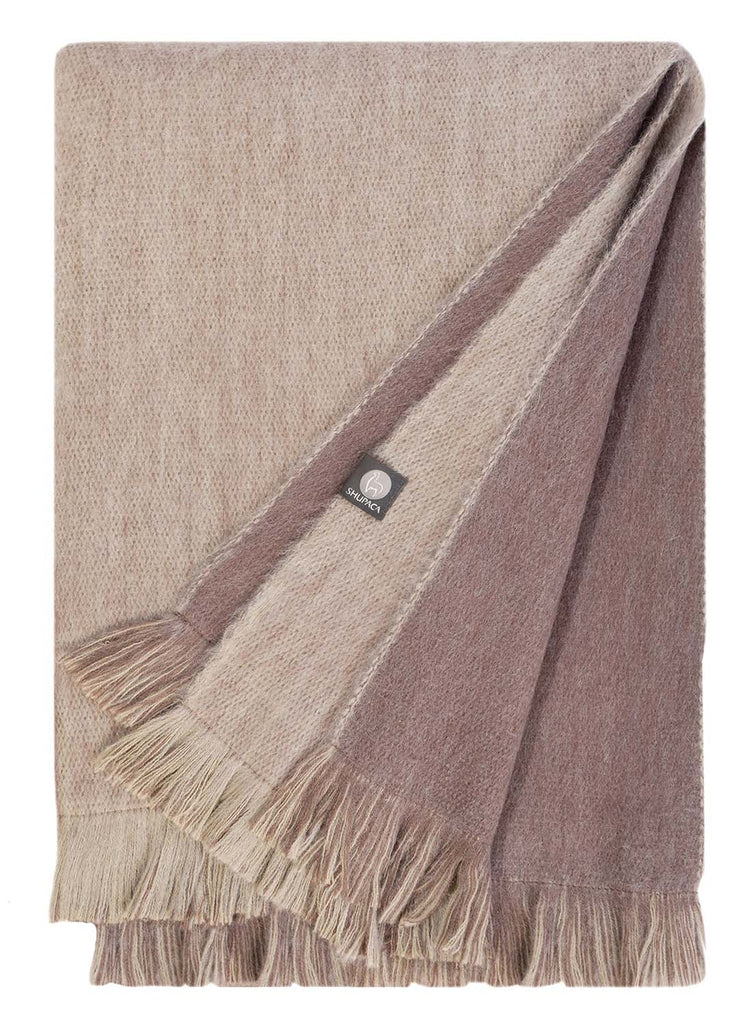 Alpaca Double Sided Throw - touchGOODS