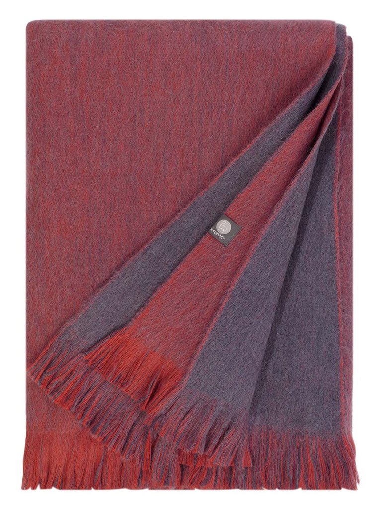 Alpaca Double Sided Throw - touchGOODS