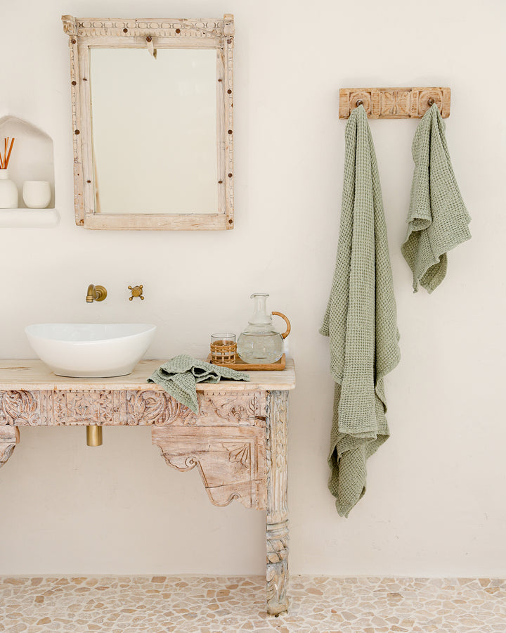 WAFFLE BATH TOWEL - touchGOODS