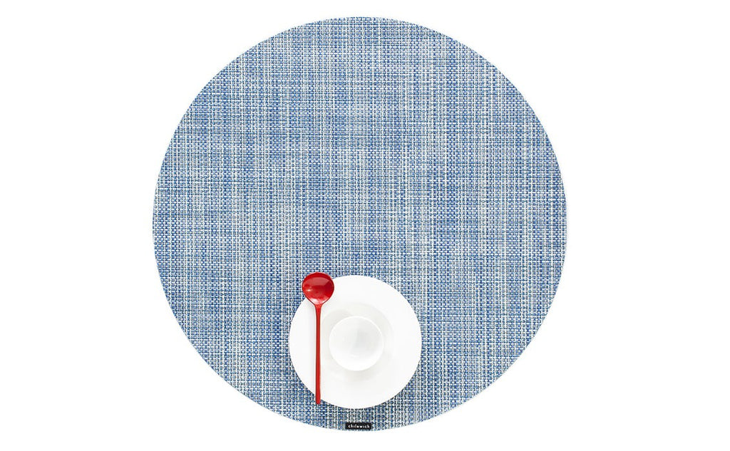 Mini Basketweave Round Placemats - touchGOODS