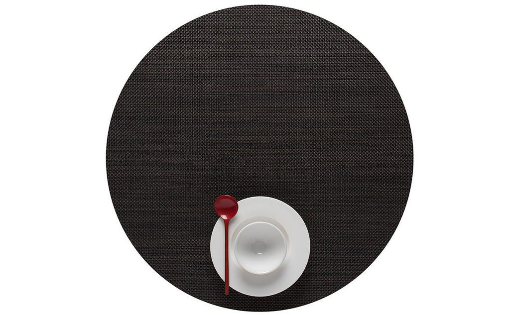 Mini Basketweave Round Placemats - touchGOODS