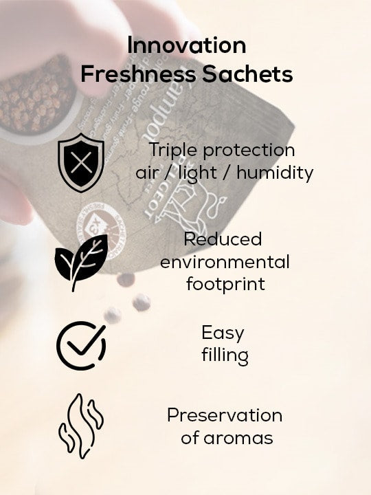 Fresh Blend 3 x20g Sachets of a Pepper Blend for Fish - touchGOODS