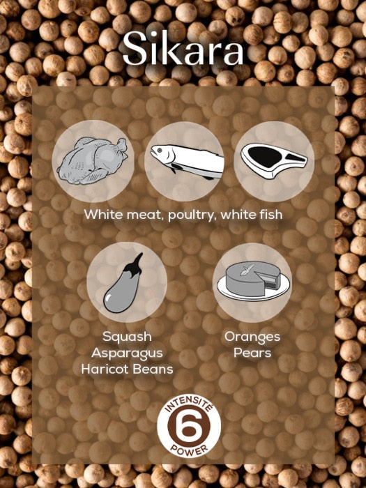 Sikara 3 x 20g Sachets of Madagascan White Pepper - touchGOODS