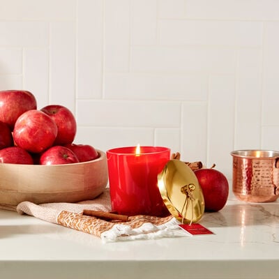 Simmered Cider Harvest Red Candle - touchGOODS