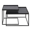 Square Tray Nesting Coffee Table Set - Small/Large - touchGOODS